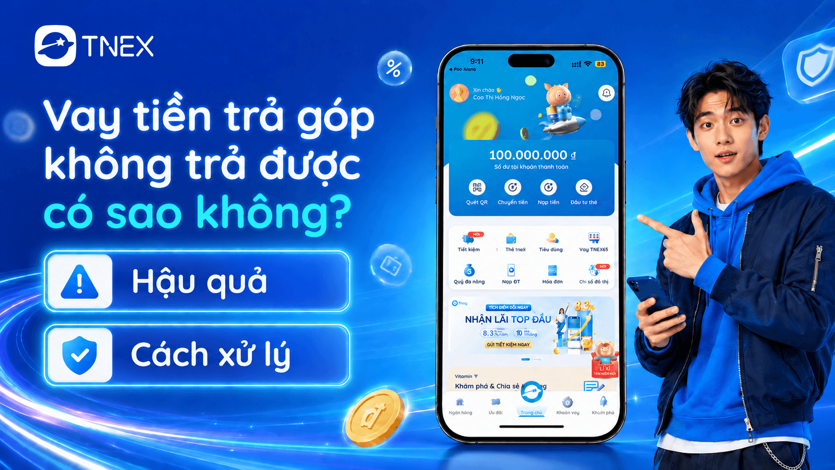 Vay tiền trả góp không trả được có sao không? Hậu quả & cách xử lý