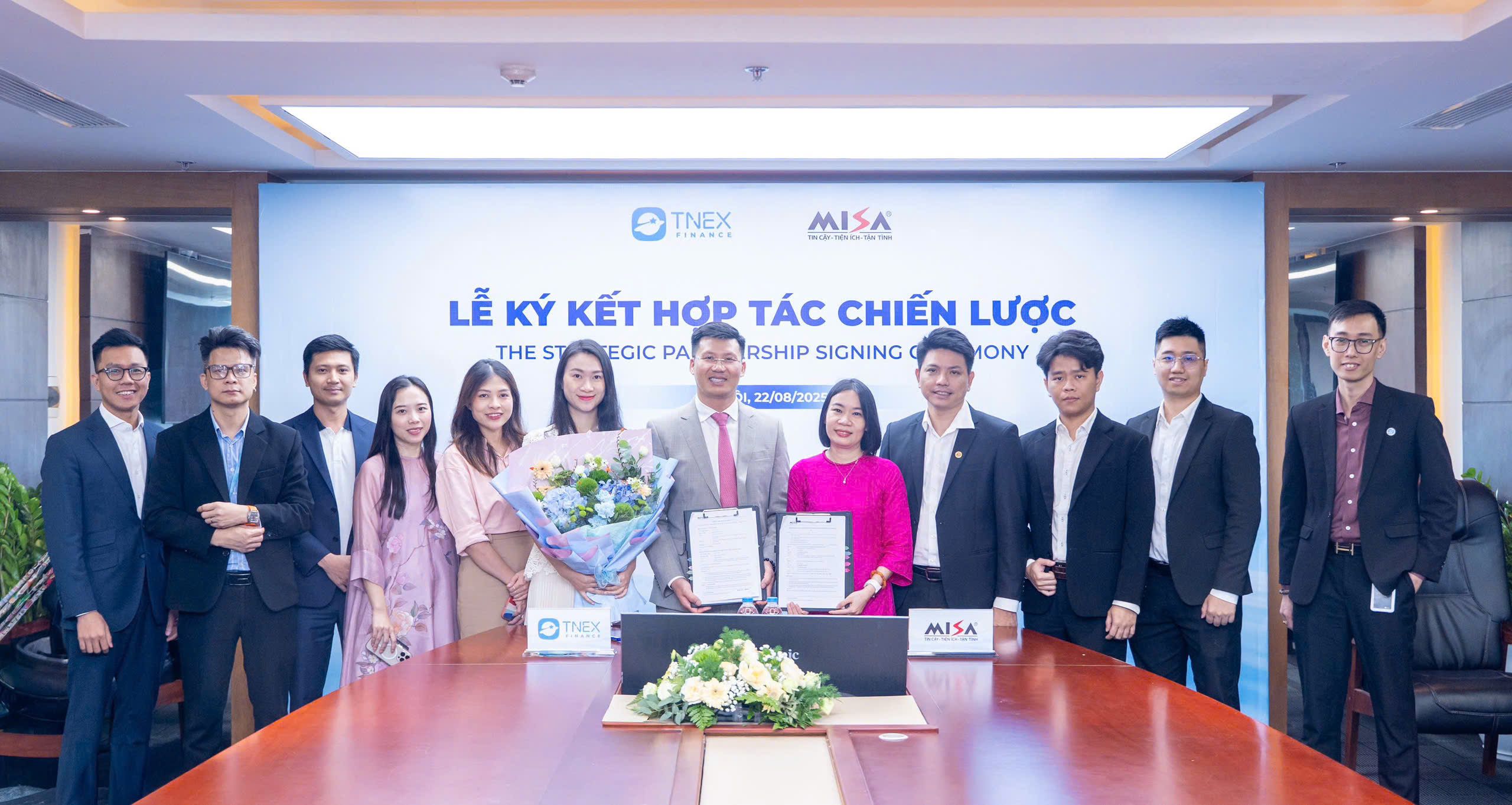TNEX Finance hợp tác cùng MISA: Mở rộng hệ sinh thái tài chính số tại Việt Nam