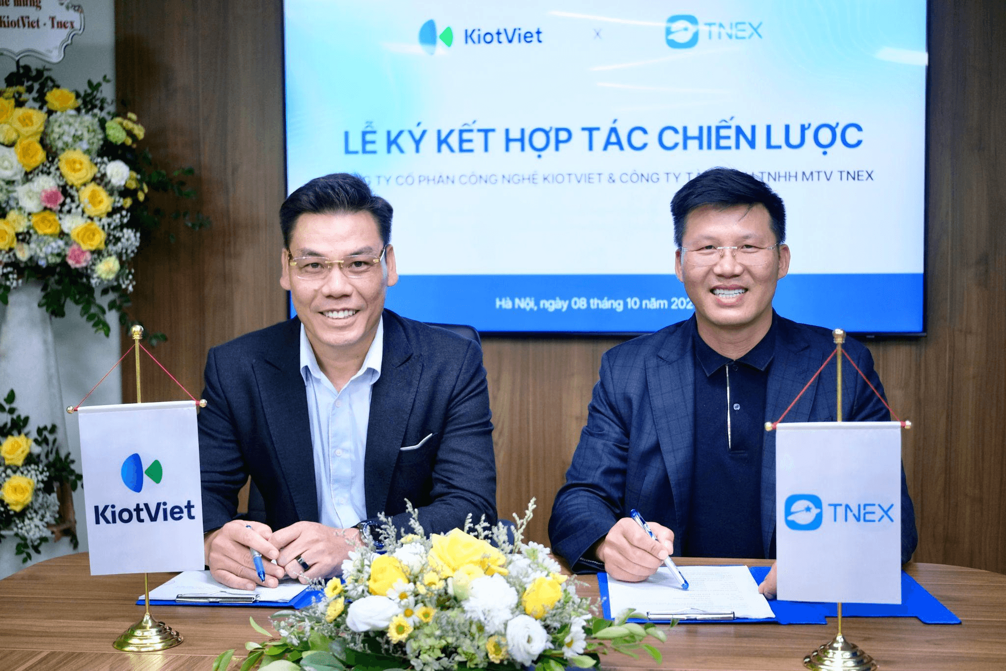 TNEX hợp tác KiotViet: cầu nối tài chính số cho hộ kinh doanh