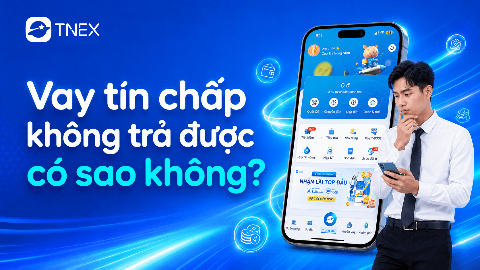 Vay tín chấp không trả được có sao không? Vay tín chấp không trả được có sao không?