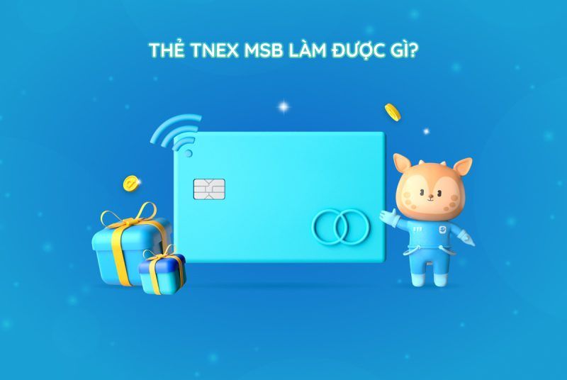 Thẻ TNEX MSB làm được gì? Thẻ TNEX MSB làm được gì?