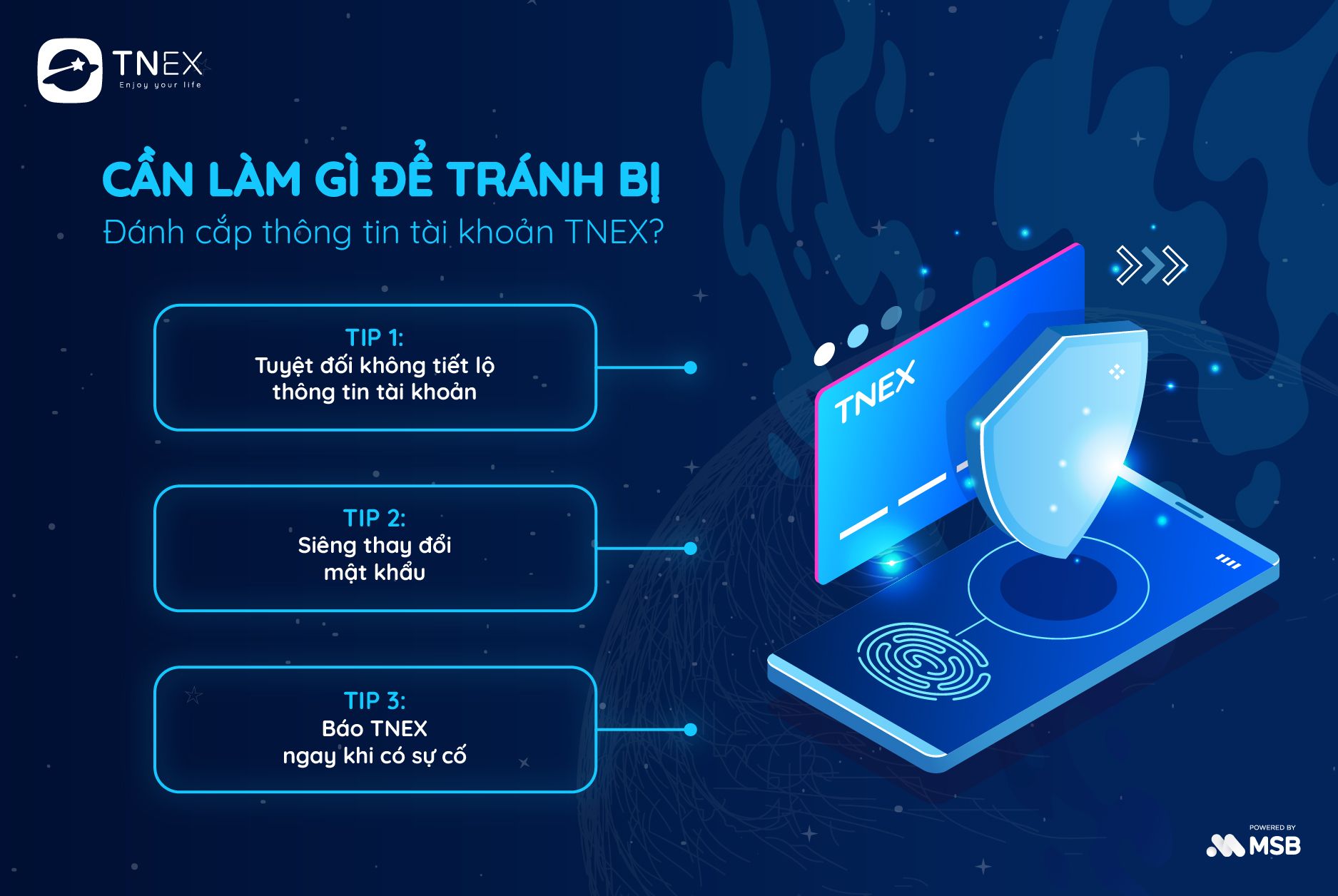 Cần làm gì để tránh bị Đánh cắp thông tin tài khoản TNEX Cần làm gì để tránh bị Đánh cắp thông tin tài khoản TNEX