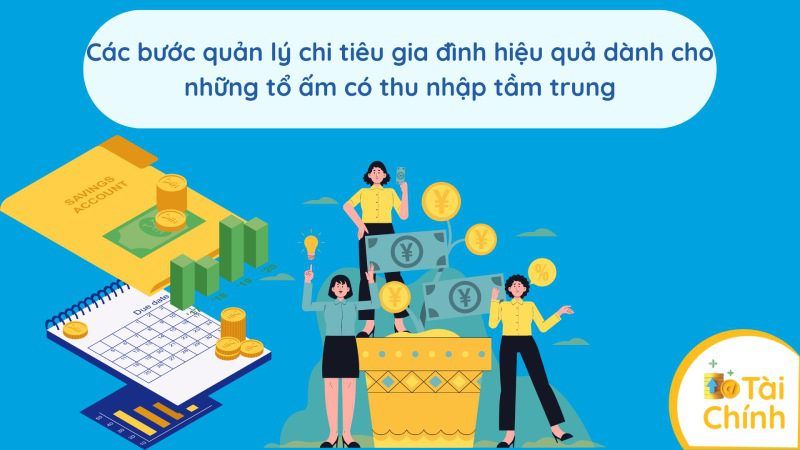 Quản lý chi tiêu cho gia đình có thu nhập tầm trung Quản lý chi tiêu cho gia đình có thu nhập tầm trung