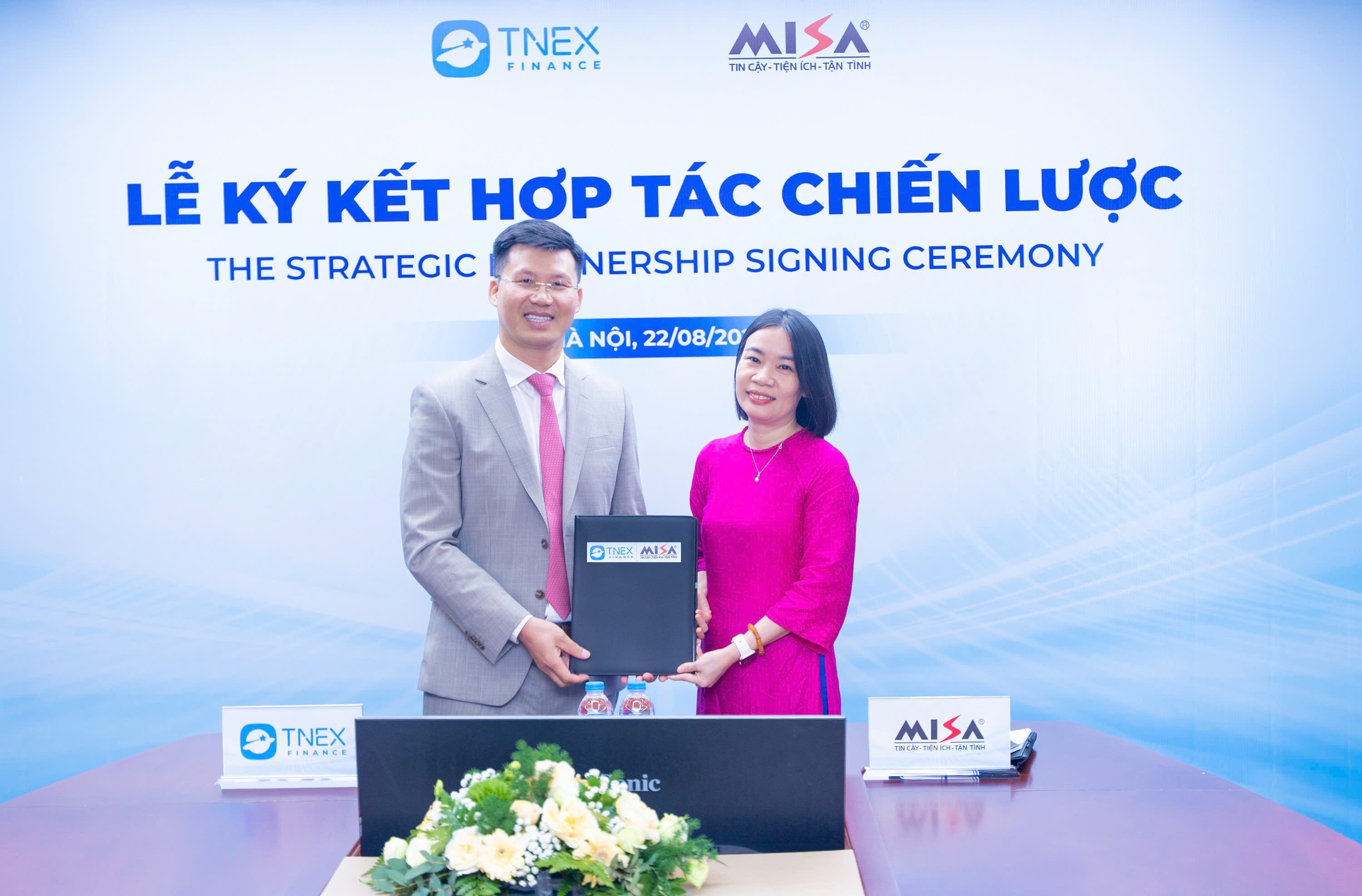 TNEX FINANCE VÀ MISA KÝ KẾT HỢP TÁC CHIẾN LƯỢC MỞ RỘNG HỆ SINH THÁI TÀI CHÍNH SỐ TNEX FINANCE VÀ MISA KÝ KẾT HỢP TÁC CHIẾN LƯỢC MỞ RỘNG HỆ SINH THÁI TÀI CHÍNH SỐ