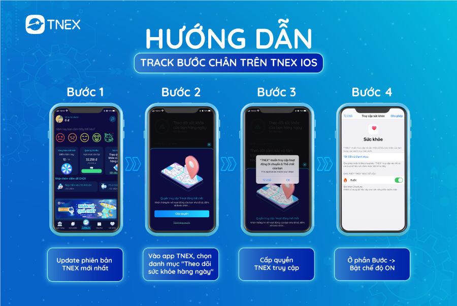 track bước chân