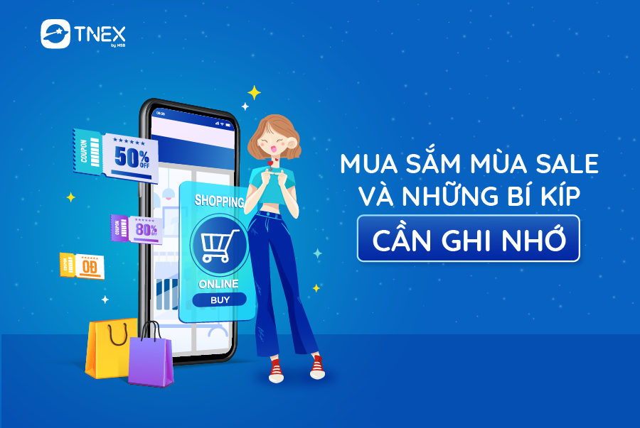 mua sắm mùa sale