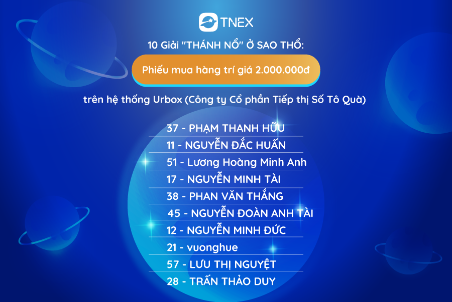 giải thưởng Ngân hà quà chất tháng 10